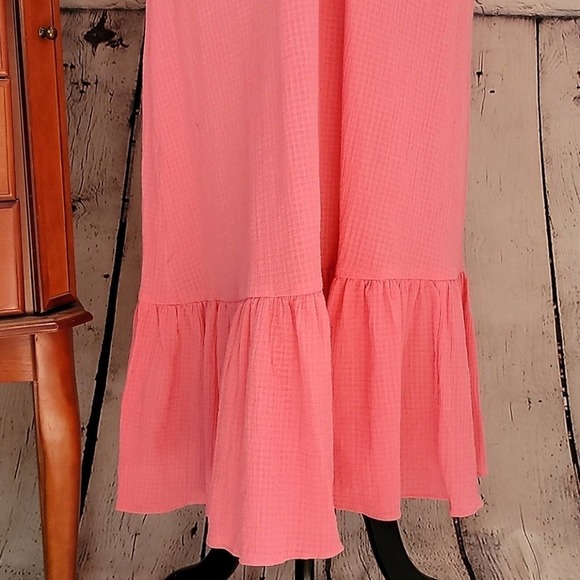 J. Crew Low V Neck Waist Tie Summer Dress - Picture 3 of 10